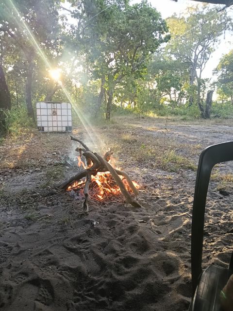Afternoon fire.